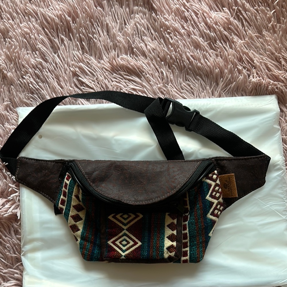 Tribal Pattern Waist Bag